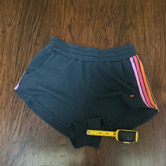 Aviator Nation Black 5 Stripe Shorts - Picture 8 of 10